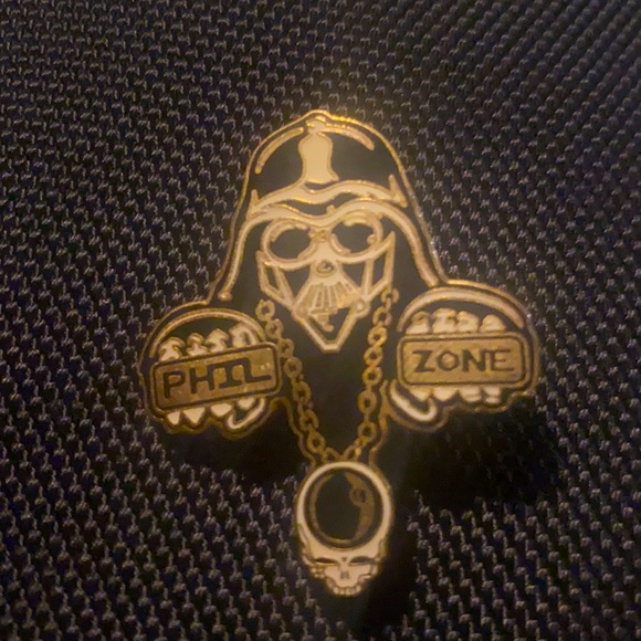 Grateful Dead Other - Grateful Dead/StarWars Pin. Phil Zone. Darth Vader with knuckle ring & Necklace